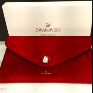 Swarovski Velvet Clutch
